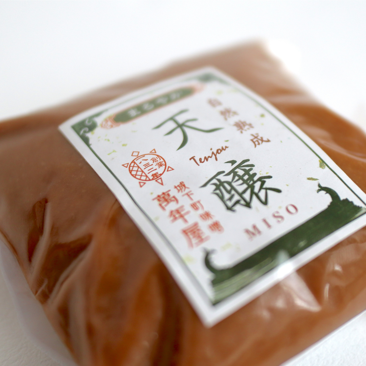 切れ味鋭い王道のおいしさ信州味噌 "天醸”