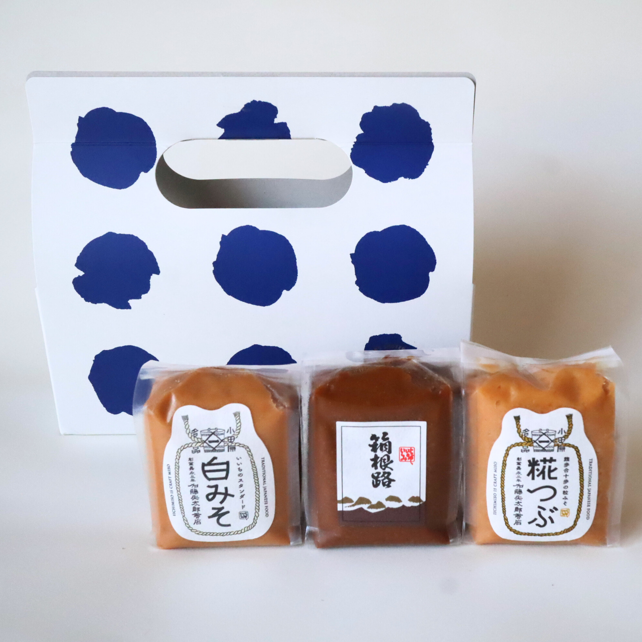 もらって嬉しい!かわいいのに旨すぎる味噌三点ギフト