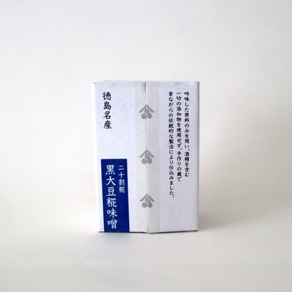 三浦醸造所 黒大豆糀味噌 150g 箱正面